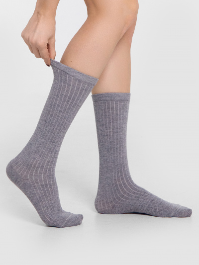 Носки Mark Formelle 209K-2960/24209K серый_меланж_рис.2960 - фото 1