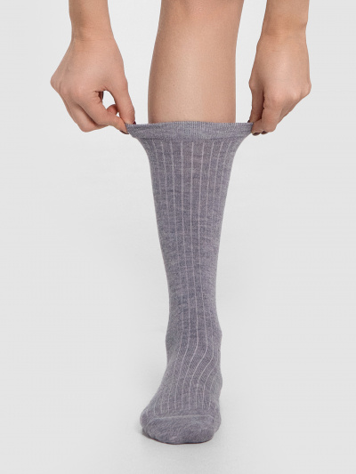 Носки Mark Formelle 209K-2960/24209K серый_меланж_рис.2960 - фото 4