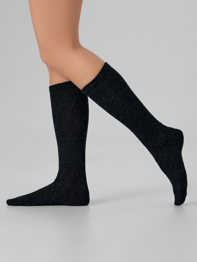 Носки Mark Formelle 209K-3370/25209K графитовый_меланж_рис.3370 - фото 2