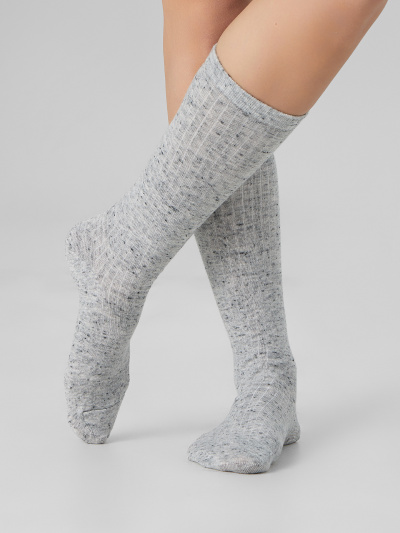 Носки Mark Formelle 209K-3370/25209K серый_меланж_рис.3370 - фото 1
