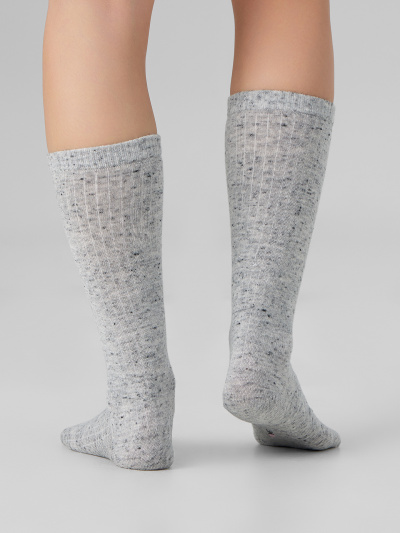 Носки Mark Formelle 209K-3370/25209K серый_меланж_рис.3370 - фото 3