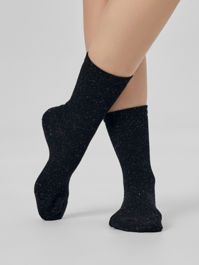 Носки Mark Formelle 210K-3369/25210K графитовый_меланж_рис.3369 - фото 1