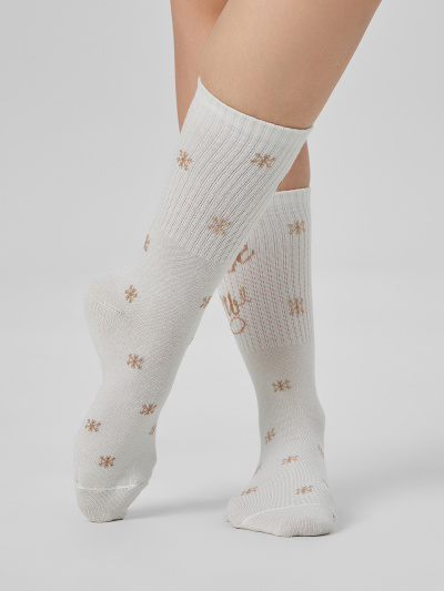 Носки Mark Formelle 217A-2164/223217A-2 молочный_капучино_карамель_рис.2164 - фото 1