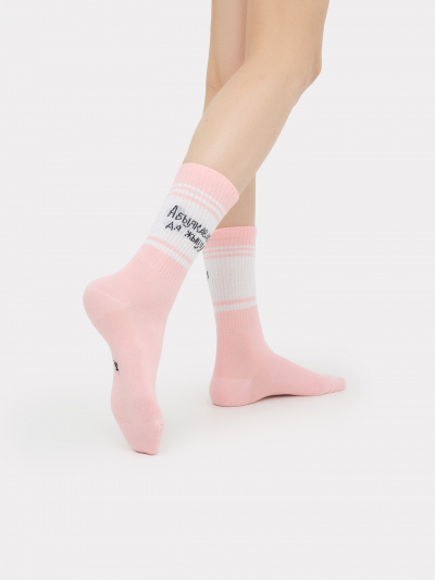 Носки Mark Formelle 217K-2541/23217K-1 розовый_рис.2541 - фото 2