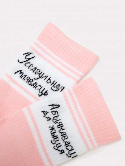 Носки Mark Formelle 217K-2541/23217K-1 розовый_рис.2541 - фото 4