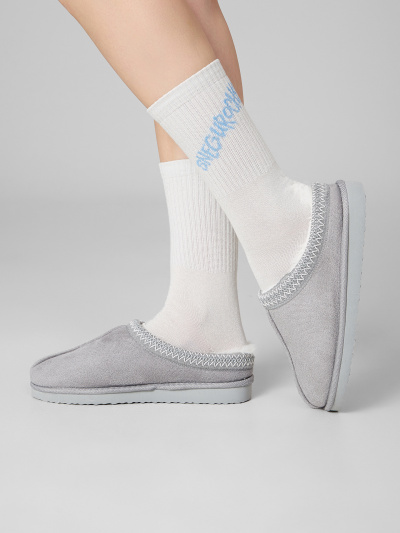 Носки Mark Formelle 217K-3437/25217K молочный_серебр.люрекс_рис.3437 - фото 4