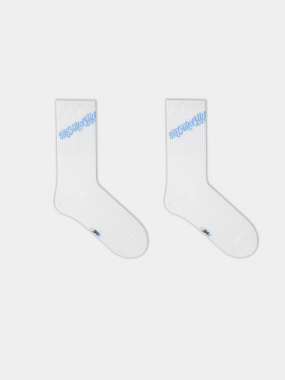 Носки Mark Formelle 217K-3437/25217K молочный_серебр.люрекс_рис.3437 - фото 5