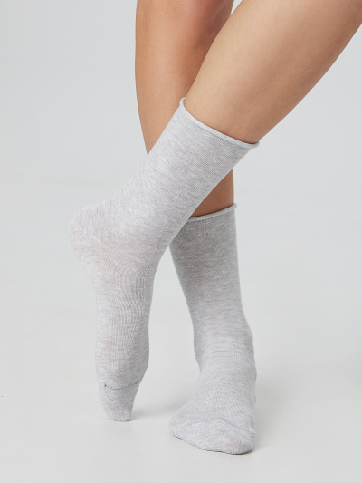 Носки Mark Formelle 245K-1303/22245K св.серый_меланж_рис.1303 - фото 1