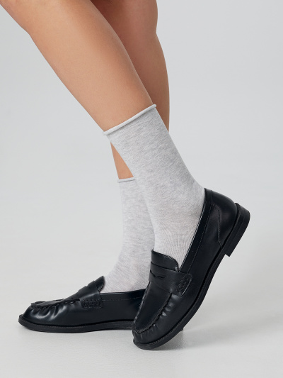 Носки Mark Formelle 245K-1303/22245K св.серый_меланж_рис.1303 - фото 4