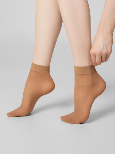 Носки Mark Formelle 262PA-1354/25262PA2-1 нюдовый_2_000Н_Крашение_полиамид.изделий_(носки) - фото 5