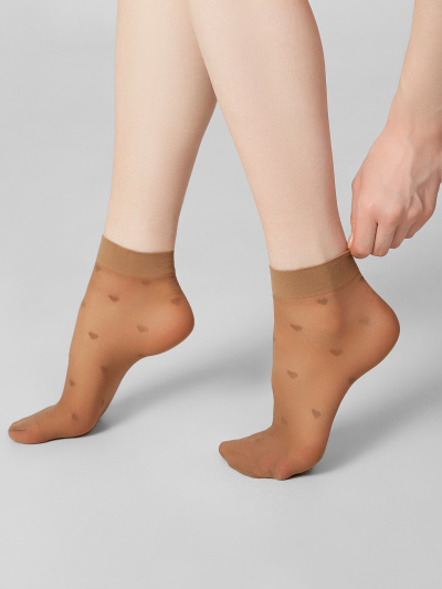 Носки Mark Formelle 262PA-3307/25262PA2 бронзовый_2_000Н_Крашение_полиамид.изделий_(носки) - фото 4