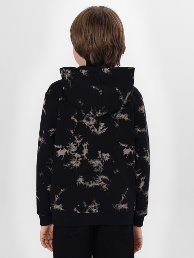 Толстовка Mark Formelle 363321/25-37083П-7П разводы_на_черном - фото 2