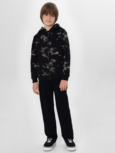 Толстовка Mark Formelle 363321/25-37083П-7П разводы_на_черном - фото 1