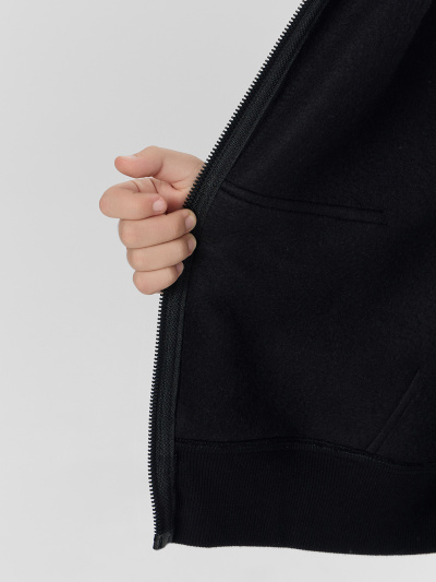 Толстовка Mark Formelle 363332/1/24-30919П-7П черный_печать3_1_сл_на_пол_1сл_на_пол - фото 4