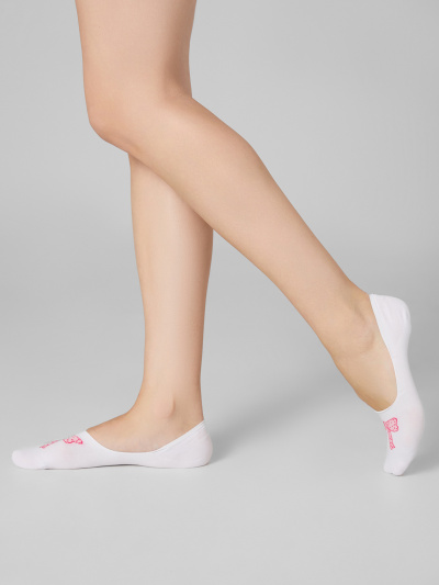 Носки Mark Formelle 368K-3158/25368K белый_000Н_Нанесение_силикона_на_пятку - фото 3