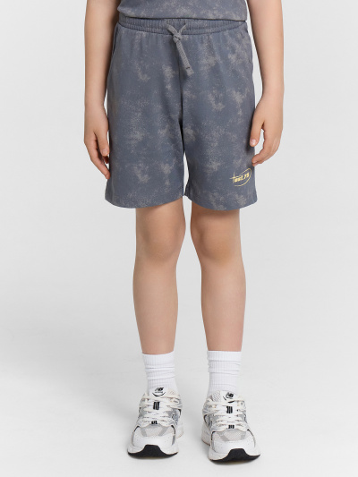 Футболка, шорты Mark Formelle 393329/24-27452П-0 т.серый_acid_wash_печать_2_сл_на_пол_1_сл_на_ЛЕВ_де - фото 4