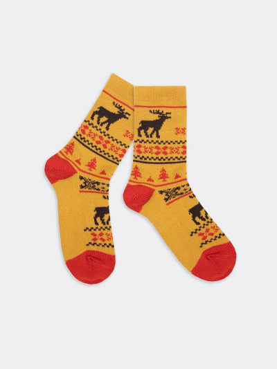 Носки Mark Formelle 394K-1552/22394K горчичный_004Н_Умягчение - фото 5