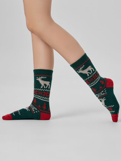 Носки Mark Formelle 394K-1552/22394K хвойный_004Н_Умягчение - фото 2