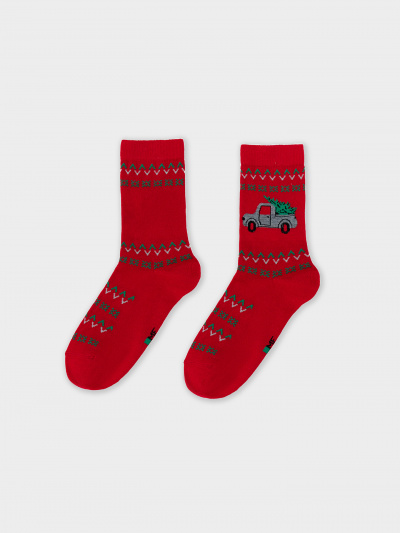 Носки Mark Formelle 394K-2959/24394K-1 я.красный_рис.2959 - фото 3