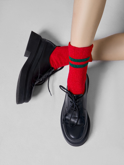 Носки Mark Formelle 394K-3353/25394K я.красный_рис.3353 - фото 4