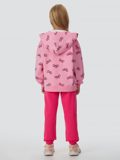 Брюки, жакет, футболка Mark Formelle 397736/25-36703П-7 бантики_на_розовом_маджента_белый_2_сл_на_пол_(фоль - фото 2