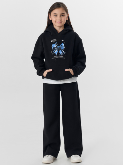 Брюки, худи Mark Formelle 397757/25-34632П-7П черный_печать_3_сл_на_пол - фото 2