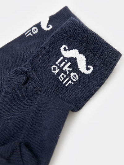 Носки Mark Formelle 400K-356/B4-24400K т.синий_рис.356 - фото 2