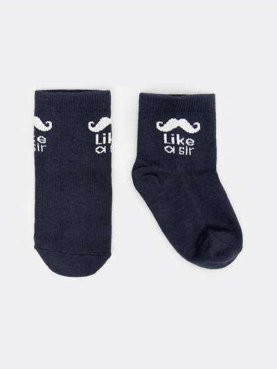 Носки Mark Formelle 400K-356/B5-24400K т.синий_рис.356 - фото 1