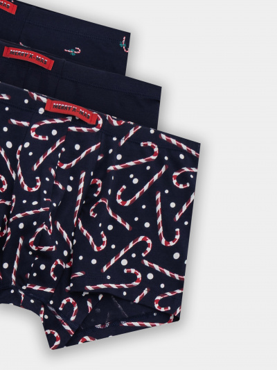 Трусы Mark Formelle 411122-3/25-5322П-5НГ леденцы_на_т.синем_т.синий_маленькие_леденцы_на_ - фото 4