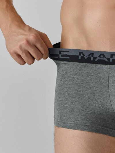 Трусы Mark Formelle 411124-2/25-5129ПК-5 т.серый_меланж_4348_F_графит - фото 5