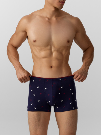 Трусы Mark Formelle 411134/25-4959П-5 лошади_на_т.синем - фото 1