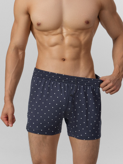 Трусы Mark Formelle 411152-2/25-5140П-0 звездочки_на_т.сером_звездочки_на_джинсовом - фото 4