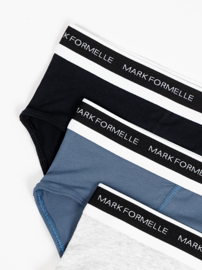 Трусы Mark Formelle 411170-3/25-5162Ц-5 серый_меланж_4306_А_шторм_черный - фото 3