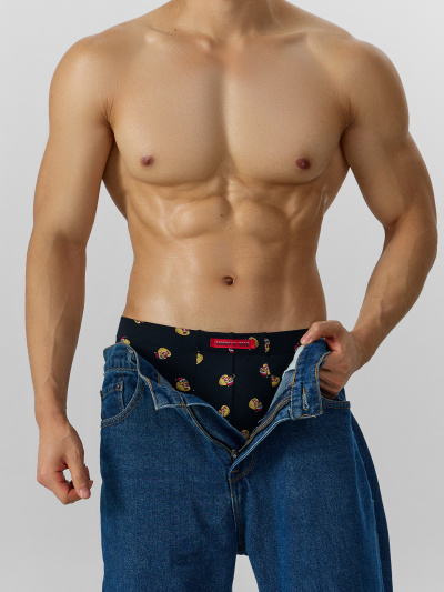 Трусы Mark Formelle 411220/25-5106П-5Н уточки_на_черном_декор - фото 5