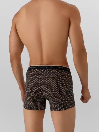 Трусы Mark Formelle 411221/25-4995П-5 беж_узор_на_черном - фото 3
