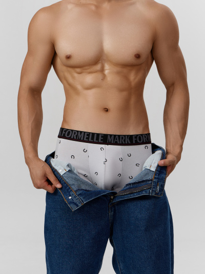 Трусы Mark Formelle 411221/25-4995П-5 подковы_на_св.сером - фото 5