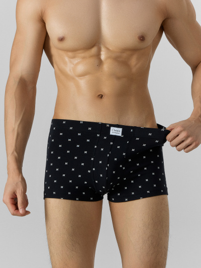 Трусы Mark Formelle 411229/25-4968П-5 квадраты_на_черном - фото 2