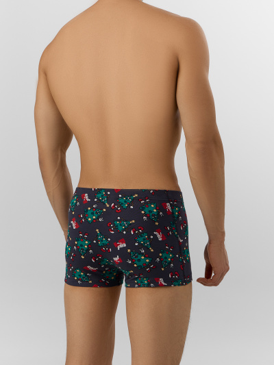 Трусы Mark Formelle 411229/25-5101П-5Н елки_на_черном_декор - фото 4