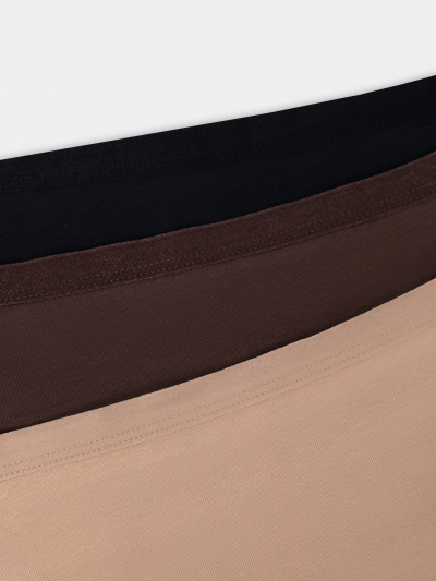 Трусы Mark Formelle 412281-3/25-1-36500Б-5 телесный_цикорий_черный - фото 3