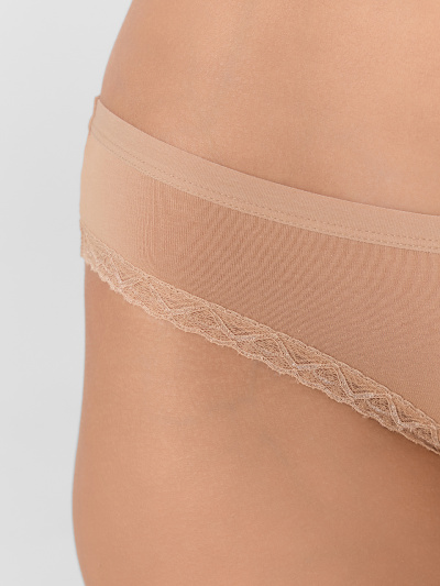 Трусы Mark Formelle 412281-3/25-1-36500Б-5 телесный_цикорий_черный - фото 5