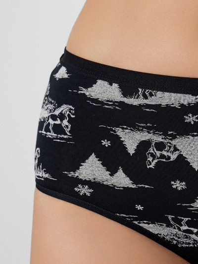 Трусы Mark Formelle 412426/25-19-35796Ц-5 лошади_на_черном - фото 4