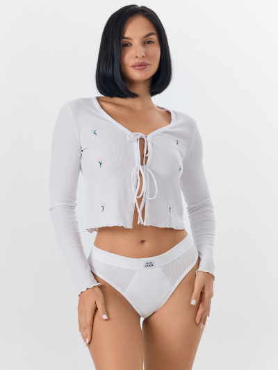 Трусы Mark Formelle 412492-3/25-22.22-40514Б-1 белый10_декор - фото 3