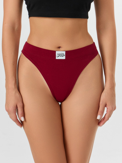 Трусы Mark Formelle 412543/25-50-34665Ц-5 бордовый_декор - фото 1