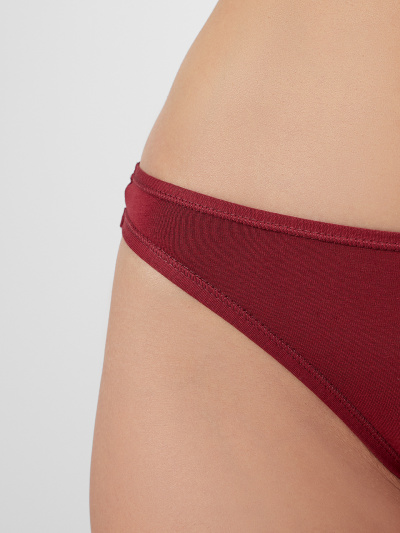 Трусы Mark Formelle 412621-3/25-22.22-38171ПК-5-3 гранатовый_Аппликация_из_страз_(стекло) - фото 5