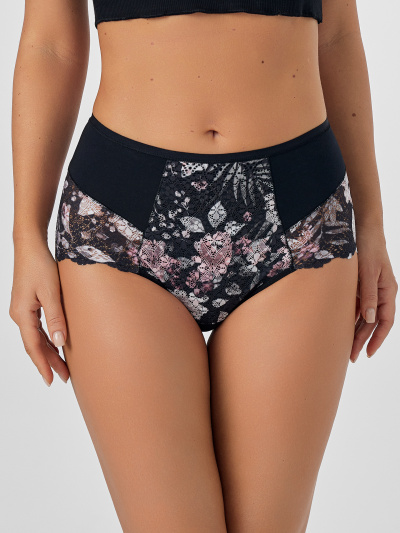 Трусы Mark Formelle 412670/25-99-ОБР34915Ц-16 цветы_на_черном1_010.3Т - фото 1