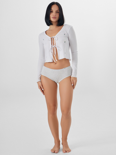 Трусы Mark Formelle 412677/24-9.22-33966Ц-1 серый_меланж_4306_А_11_декор - фото 5