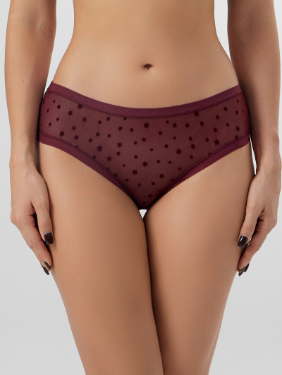 Трусы Mark Formelle 412690/25-99-35490Ц-16 звезды_на_бордовом - фото 1