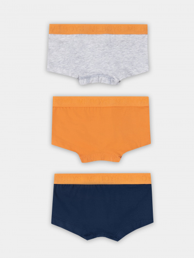 Трусы Mark Formelle 413354-3/25-36860Ц-5 оранжевый_серый_меланж_4306_А_синий - фото 1