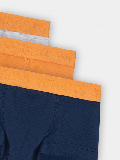 Трусы Mark Formelle 413354-3/25-36860Ц-5 оранжевый_серый_меланж_4306_А_синий - фото 2