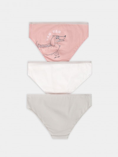 Трусы Mark Formelle 417742-3/25-18-36334ПП-5 св.розовый_печать1_2_сл_1тр_2тр_на_пер_дет_3_ - фото 1